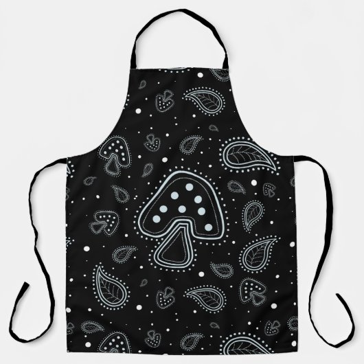 Paisley Mushroom Schürze (Vorderseite)