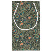 Paisley-Muster 3 Kleine Geschenktüte (Rückseite)