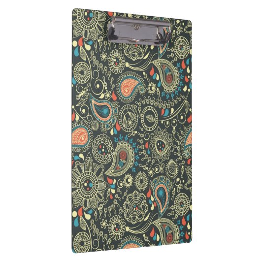 Paisley-Muster 3 Klemmbrett (Rechts)