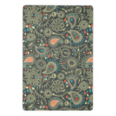 Paisley-Muster 3 Mini Klemmbrett (Rückseite)