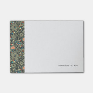 Paisley-Muster 3 Post-it Klebezettel