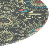 Paisley-Muster 3 Schneidebrett (Ecke)