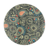 Paisley-Muster 3 Schneidebrett (Vorderseite)