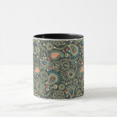Paisley-Muster 3 Tasse (Zentrum)