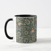 Paisley-Muster 3 Tasse (Links)