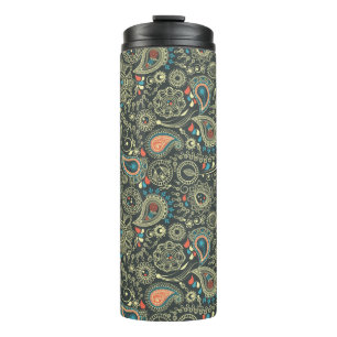 Paisley-Muster 3 Thermosbecher
