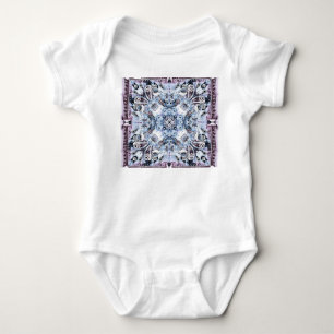 Paisley-Muster: Aquarell, handgezeichnet Shawl des Baby Strampler