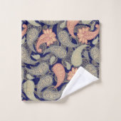 Paisley-Muster Badhandtuch Set (Waschlappen)
