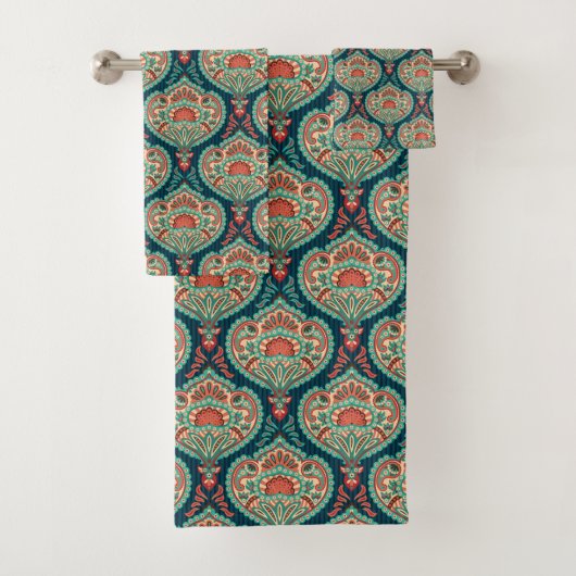 Paisley-Muster Badhandtuch Set (Insitu)