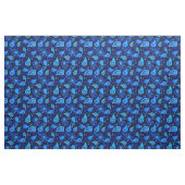Paisley Muster blau Stoff (Yard (91,4 cm))