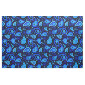 Paisley Muster blau Stoff (Fat Quarter (45,7 x 55,9 cm))