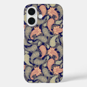 Paisley-Muster iPhone 16 Hülle
