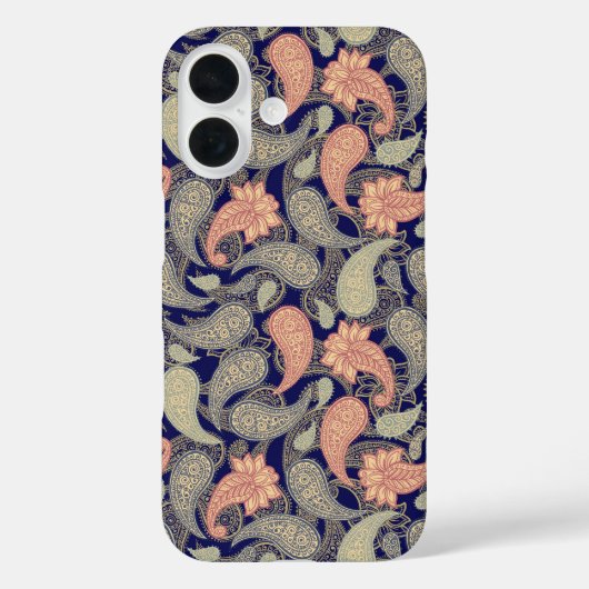 Paisley-Muster Case-Mate iPhone Hülle (Rückseite)