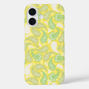 Paisley-Muster iPhone 16 Hülle