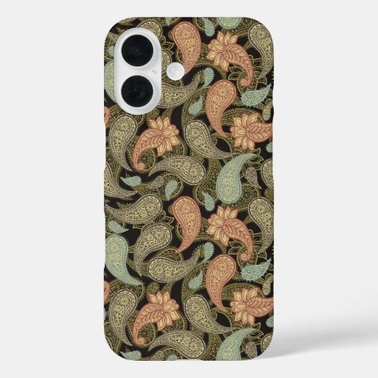 Paisley-Muster Case-Mate iPhone Hülle (Rückseite)