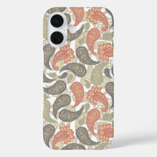 Paisley-Muster  iPhone 16 Hülle