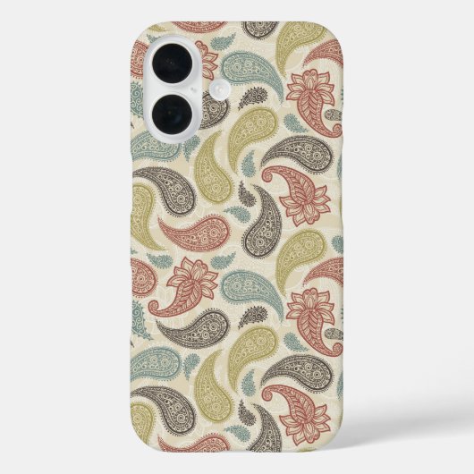 Paisley-Muster Case-Mate iPhone Hülle (Rückseite)