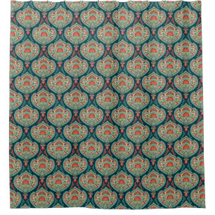 Paisley-Muster Duschvorhang