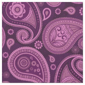 Paisley-Muster elegant lila Stoff (Nahaufnahme)