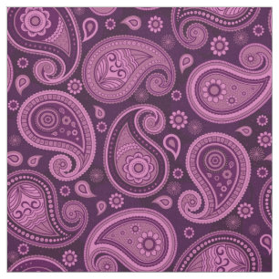 Paisley-Muster elegante lila Farbe Stoff