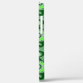 Paisley-Muster, Emerald und Jade Green Case-Mate iPhone Hülle (Rückseite / Links)
