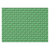 Paisley-Muster, Emerald und Jade Green Tischdecke (Vorderseite (Horizontal))