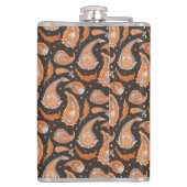 Paisley-Muster Flachmann (Rückseite)