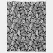 Paisley-Muster Fleecedecke (Vorderseite)