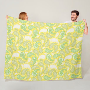 Paisley-Muster Fleecedecke