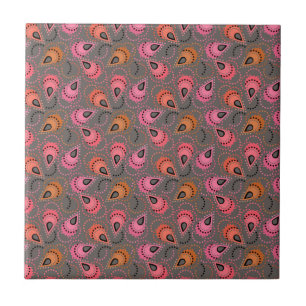 Paisley-Muster. Fliese