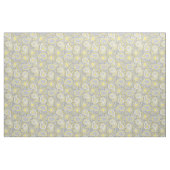 Paisley-Muster gelb und grau Stoff (Yard (91,4 cm))