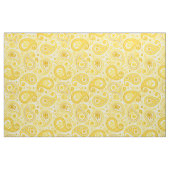 Paisley-Muster gelbe Farbe Stoff (Fat Quarter (45,7 x 55,9 cm))