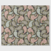 Paisley-Muster  Geschenkpapier (Flach)