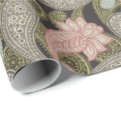 Paisley-Muster  Geschenkpapier (Rolleneckpunkt)