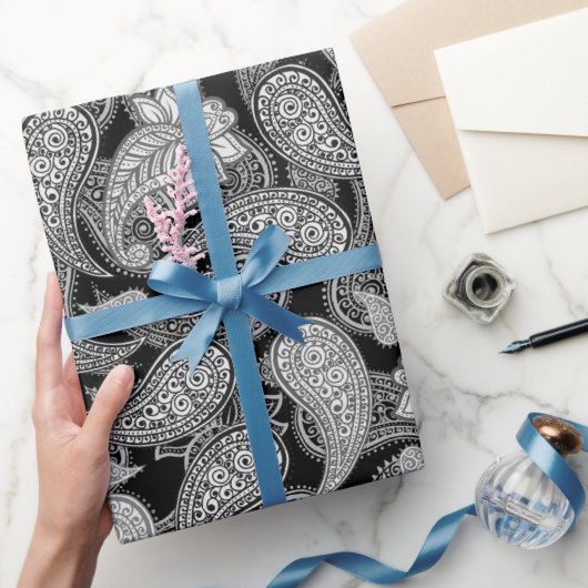 Paisley-Muster  Geschenkpapier (Schenken)