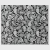 Paisley-Muster  Geschenkpapier (Flach)