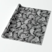 Paisley-Muster  Geschenkpapier (Ungerollt)