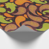 Paisley-Muster Geschenkpapier (Ecke)