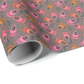 Paisley-Muster. Geschenkpapier (Rolleneckpunkt)