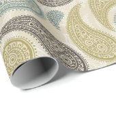 Paisley-Muster  Geschenkpapier (Rolleneckpunkt)