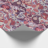 Paisley-Muster Geschenkpapier (Ecke)
