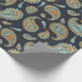 Paisley-Muster Geschenkpapier (Ecke)