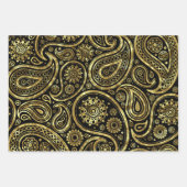 Paisley-Muster Geschenkpapier Set (Vorderseite 2)