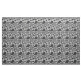 Paisley-Muster, grau, schwarz und weiß Stoff (Yard (91,4 cm))
