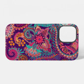 Paisley-Muster iPhone Hülle (Rückseite (Horizontal))