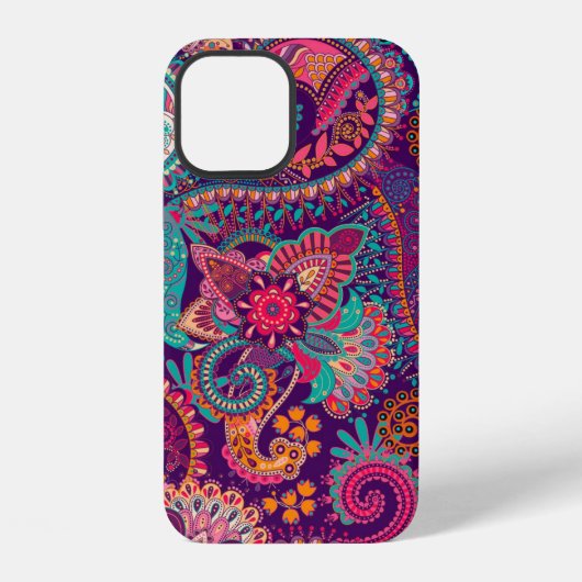 Paisley-Muster iPhone Hülle (Rückseite)
