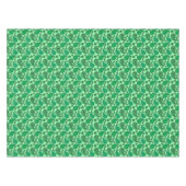 Paisley-Muster, Jade- und Minzgrün Tischdecke (Vorderseite (Horizontal))