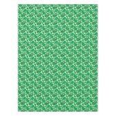Paisley-Muster, Jade- und Minzgrün Tischdecke (Vorderseite)