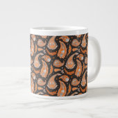 Paisley-Muster Jumbo-Tasse (Vorderseite Rechts)