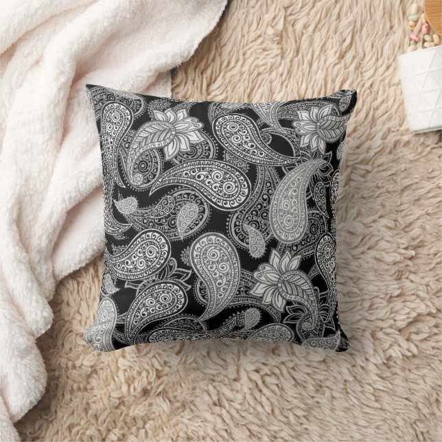 Paisley-Muster  Kissen (Decke)